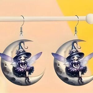 Whimsical Princess Dangle Earrings